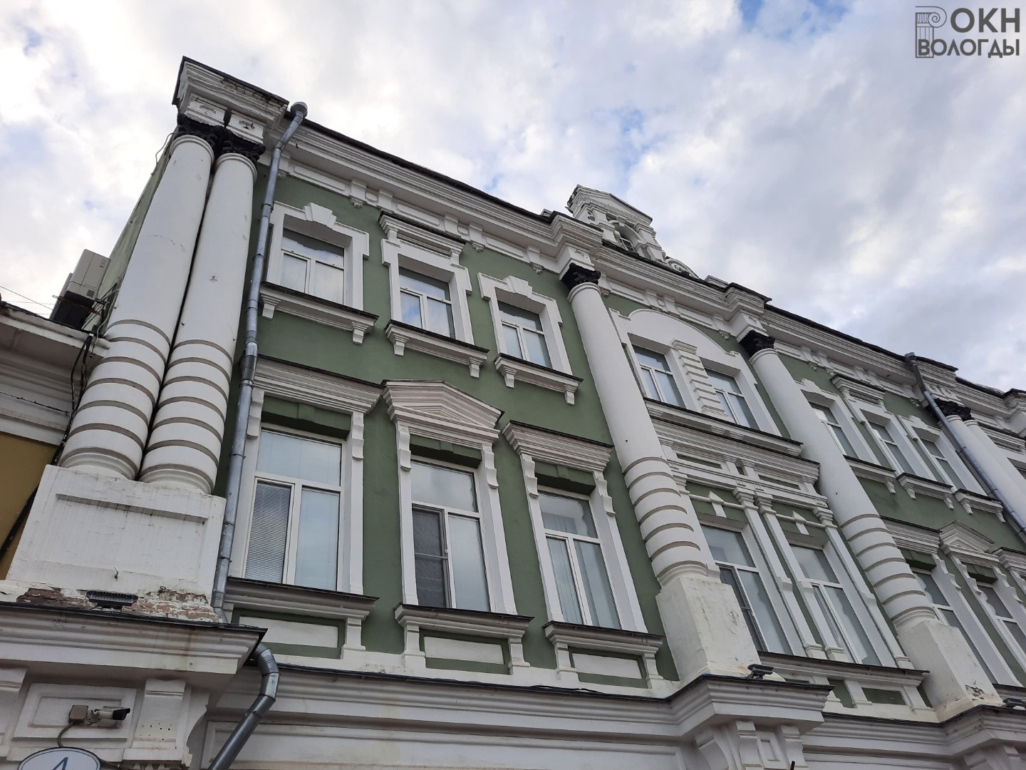 Фрагмент восточного фасада