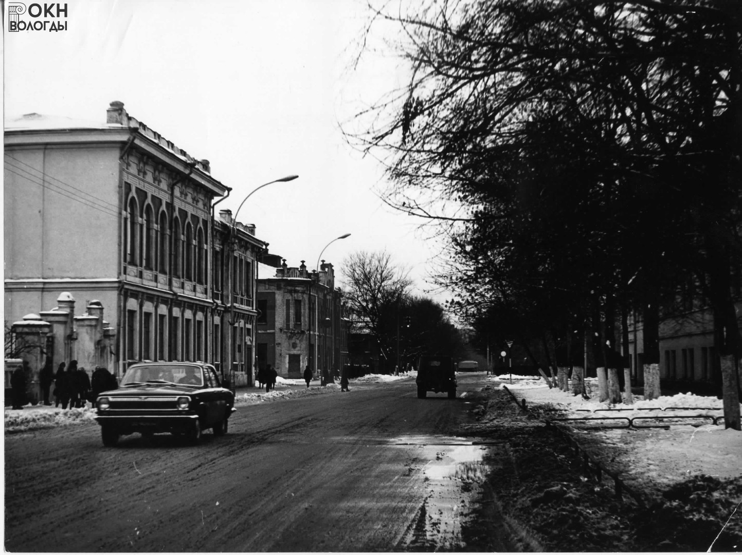 Вид с севера, с ул. М. Ульяновой, 1976 год