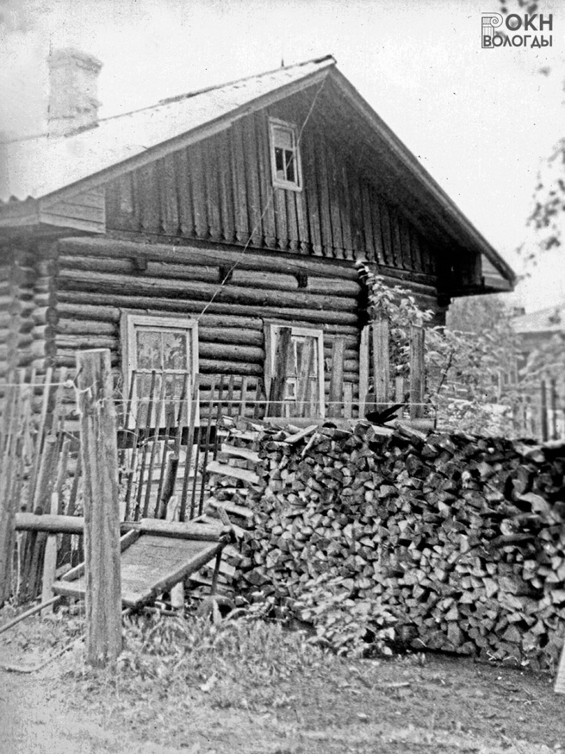 Флигель дома чиновника Скворцова, западный фасад, 1977 год