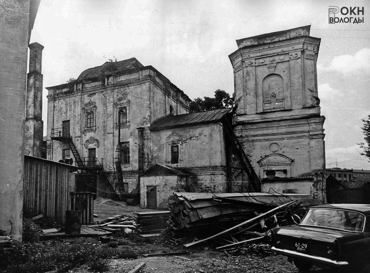 Общий вид с севера, 1986 год