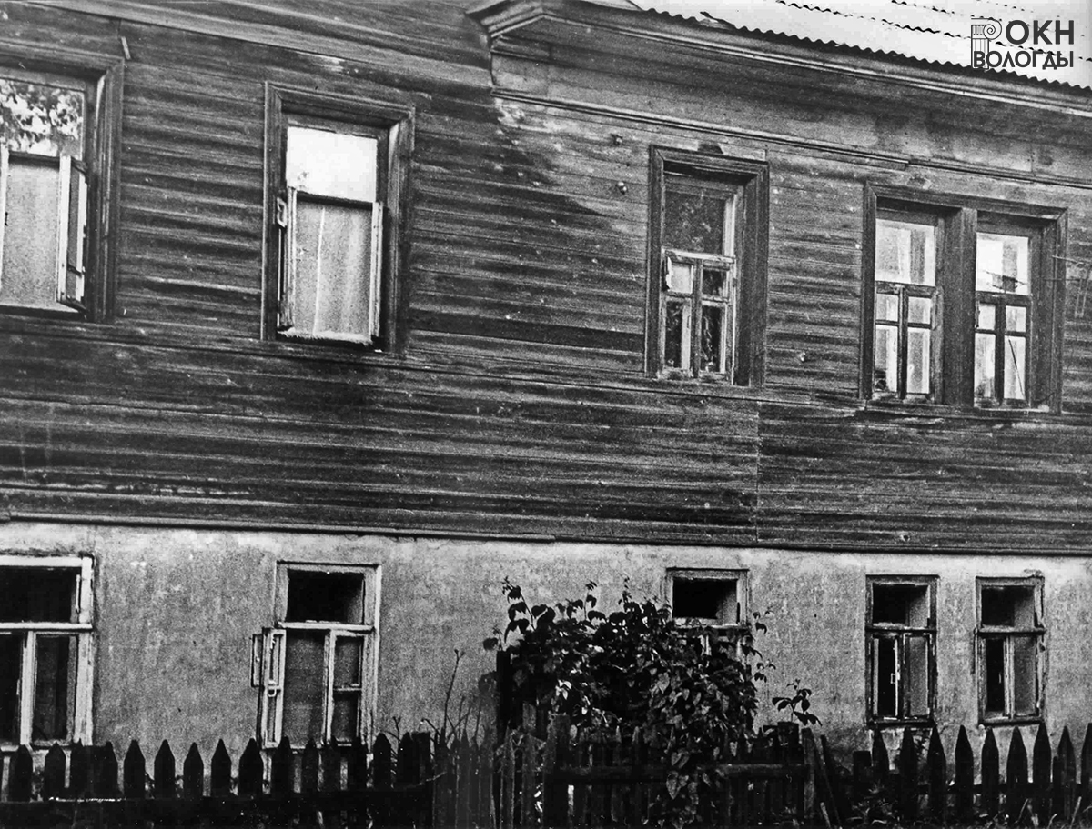 Фрагмент южного фасада пристройки, 1985 год
