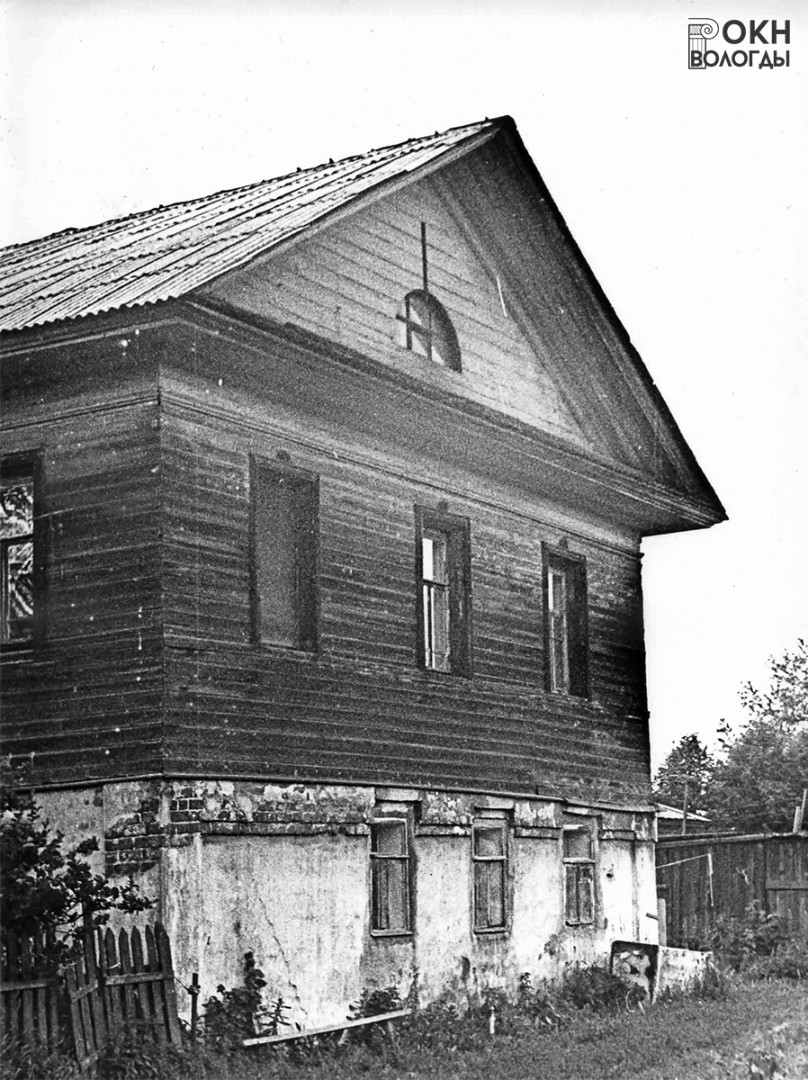 Западный фасад пристройки, 1985 год