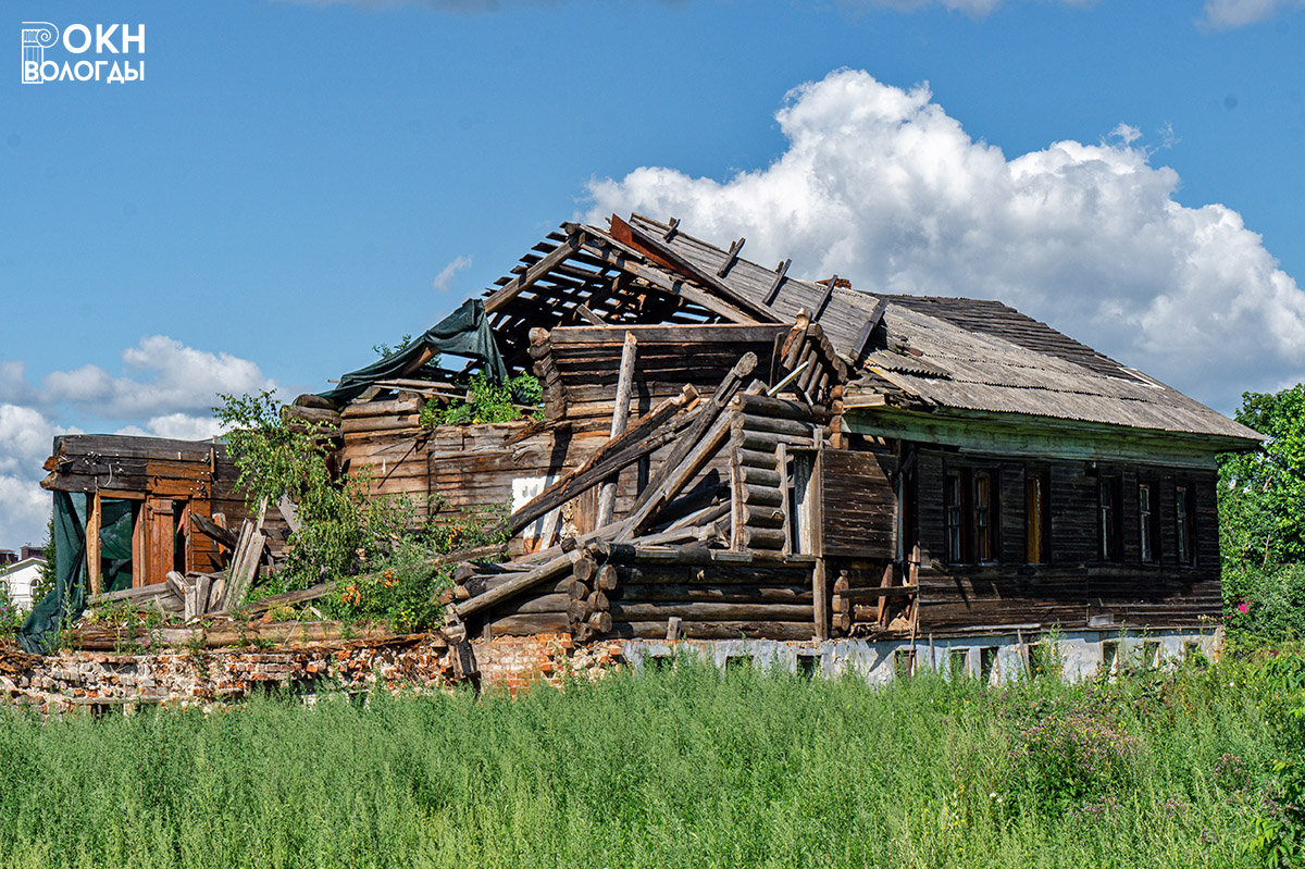 Руины дома