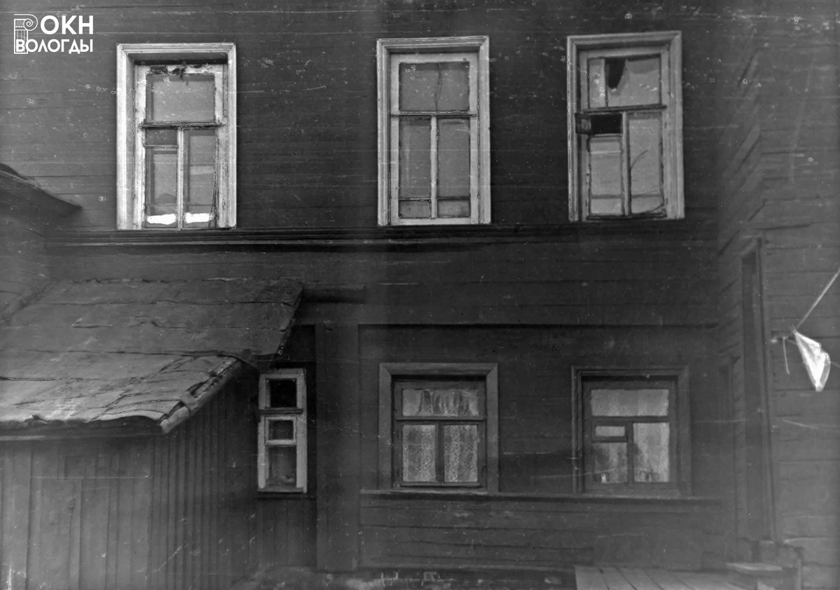 Дворовый фасад, 1976 год