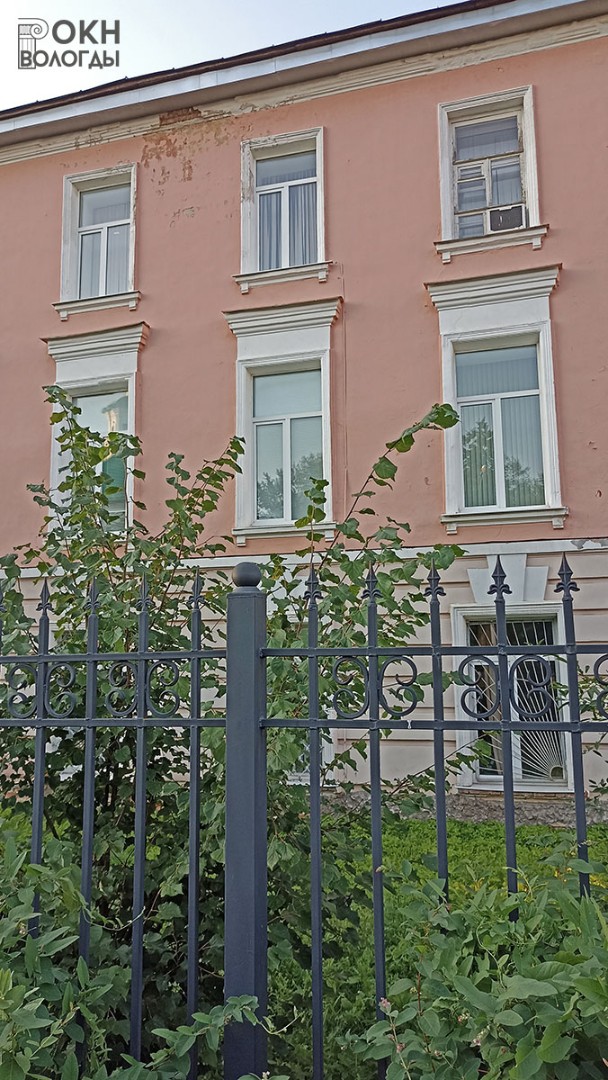 Декор фасада со стороны улицы С. Орлова