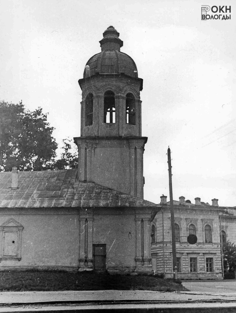 Колокольня, вид с запада, 1977 год