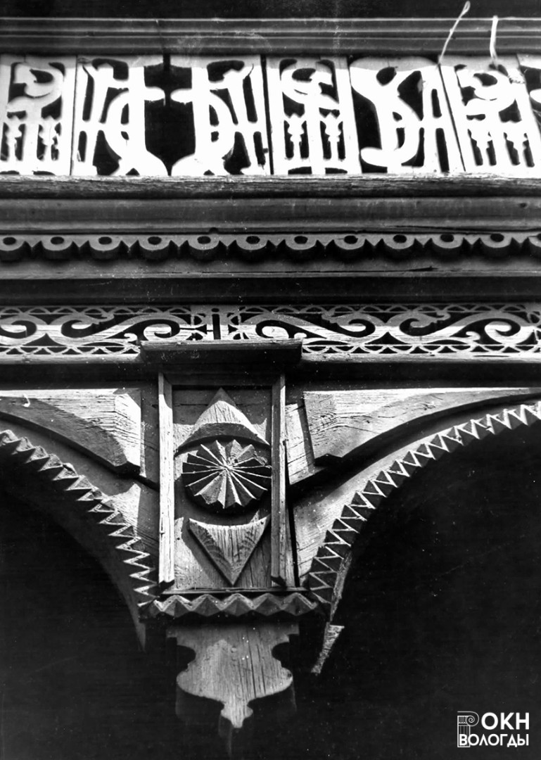 Декоративные элементы крыльца, 1976 год